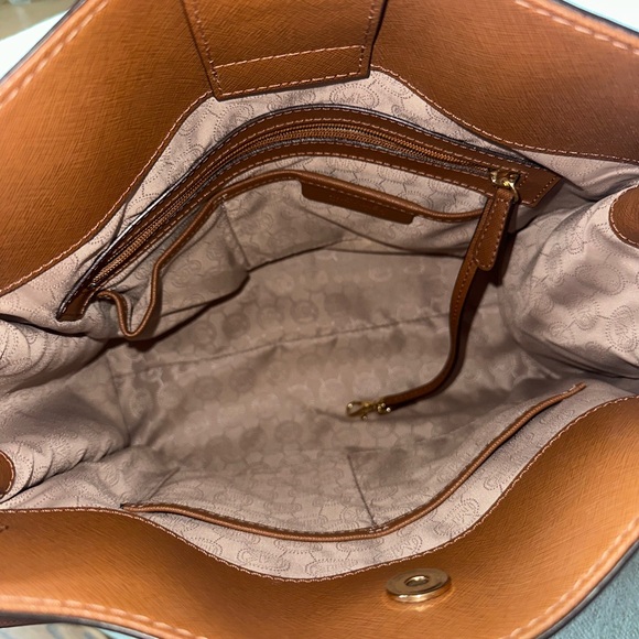Michael Kors Tan Leather Satchel